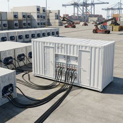 30pcs ổ cắm nước làm mát 460V 60Hz Reefer container Genset diesel generator Power Pack