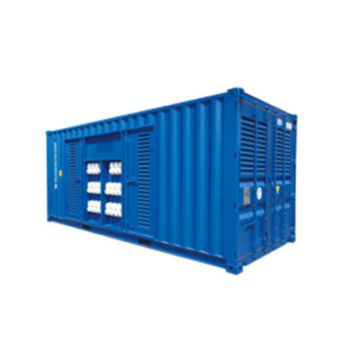 Loại tàu biển sơn thép mái vòm Perkins động cơ diesel máy phát điện cho thùng chứa refrigerator