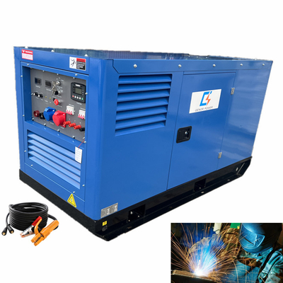 Máy hàn xe kéo di động 800A 400A 430A 500Amp động cơ diesel 2 x 2 người máy hàn