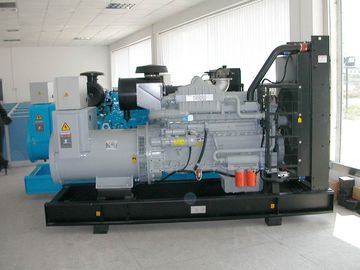 Soundproof Stamford Diesel Genset , Diesel Generator Set Low Fuel Consumption