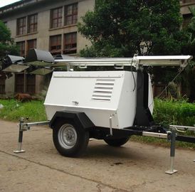 5kva to 20kva mobile trailer construction light tower generator