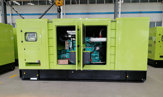 Máy phát điện diesel Cummins 450kva chính hãng, loại êm, 350kw