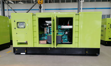 Silence enclosure 500kw Cummins diesel generator kta19 - g8 engine 625kva genset power