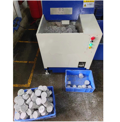Small CNC machine Shavings Baler Iron Copper Aluminum Chips Fillings scrap metal Briquetting Machine 